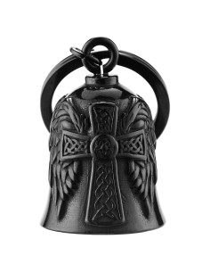 Campana de Motocicleta CYZBTBl 3D Negra - Accesorio de Seguridad