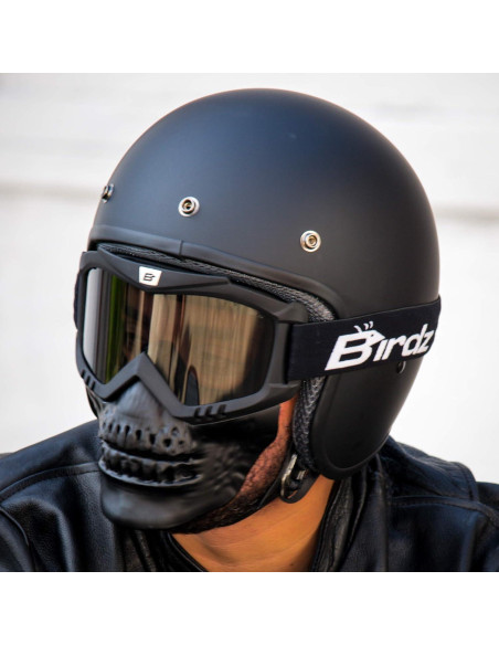 3 Pares de Gafas de Motocicleta Birdz Skullbird con Lentes 3 Pares de Gafas de Motocicleta Birdz Skullbird con Lentes