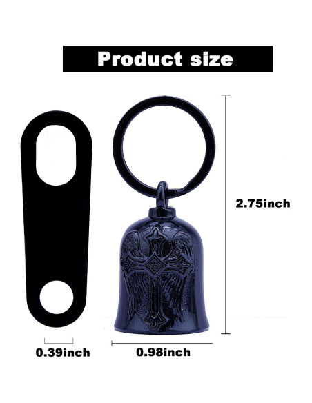 Campana de Moto AilRabbit 768472182753 Doble Cara Negra Campana de Moto AilRabbit 768472182753 Doble Cara Negra