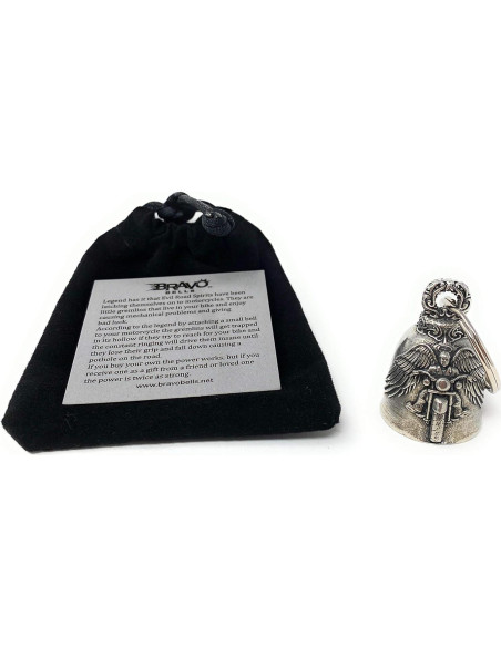 Campana de Suerte Bravo Bells para Motociclistas - Hecho en EE. UU. Campana de Suerte Bravo Bells para Motociclistas - Hecho en EE. UU.