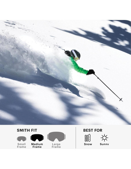Gafas de Nieve SMITH Frontier RC36 para Snowboard Gafas de Nieve SMITH Frontier RC36 para Snowboard