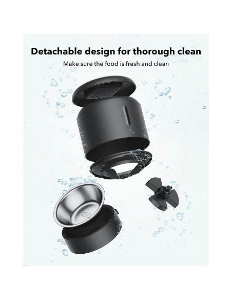 PETLIBRO Comedero Automático para Gatos 3L Negro PETLIBRO Comedero Automático para Gatos 3L Negro