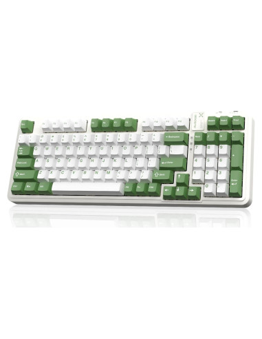 Teclado Mecánico AUSDOM 98Pro Inalámbrico Silencioso