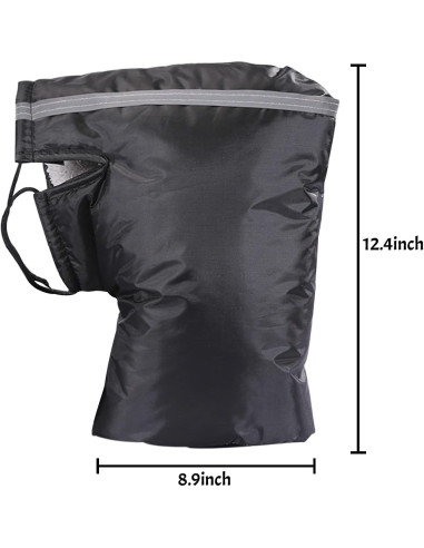Guantes de Manillar Ibluelover para Motocicleta Impermeables