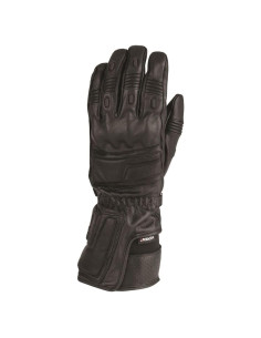 Guantes de Cuero Firstgear Himalayan Largos Medianos Negros