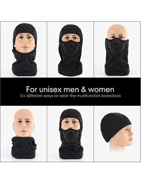 Balaclava IRELIA Térmica Polar Unisex a Prueba de Viento Balaclava IRELIA Térmica Polar Unisex a Prueba de Viento