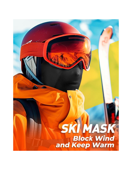 Balaclava de Esquí Venswell para Climas Fríos - Forro Polar Balaclava de Esquí Venswell para Climas Fríos - Forro Polar