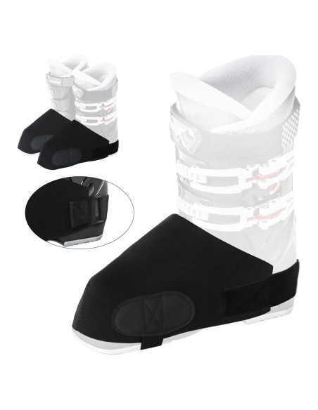 Cubiertas para Botas de Esquí Atvkov - Neopreno Negro Talla M Cubiertas para Botas de Esquí Atvkov - Neopreno Negro Talla M