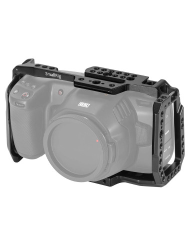 Jaula SMALLRIG para BMPCC 4K y 6K con Riel NATO