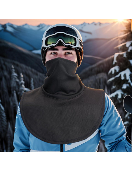 Gaiter de Cuello LMMHEIZI Negro - Calentador de Cuello Invierno Gaiter de Cuello LMMHEIZI Negro - Calentador de Cuello Invierno