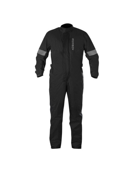 Traje de Lluvia Alpinestars Hurricane 2XL Impermeable Negro Traje de Lluvia Alpinestars Hurricane 2XL Impermeable Negro