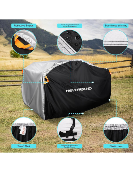 Funda ATV NEVERLAND XXXL Impermeable Universal para Cuatrimoto Funda ATV NEVERLAND XXXL Impermeable Universal para Cuatrimoto