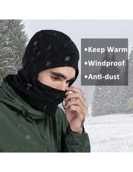 Máscara Balaclava Unisex HIG - Invierno Ajustable y A Prueba de Viento Máscara Balaclava Unisex HIG - Invierno Ajustable y A Prueba de Viento