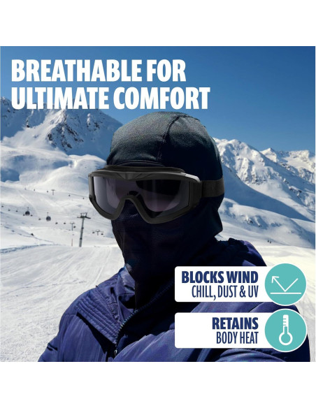 Máscara Balaclava de Invierno SUN NINJA para Esquiar y Ciclismo Máscara Balaclava de Invierno SUN NINJA para Esquiar y Ciclismo