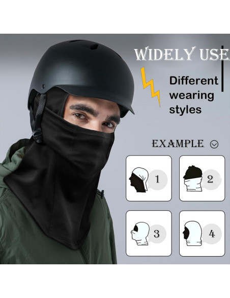 Máscara Balaclava Térmica Polar Unisex para Esquí - 1 PC Máscara Balaclava Térmica Polar Unisex para Esquí - 1 PC