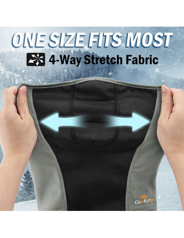 Balaclava GoxRunx de Forro Polar para Esquiar - Unisex