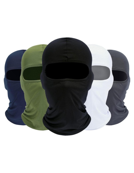 Máscara Balaclava ROXUN 5 Piezas Unisex Protección UV Máscara Balaclava ROXUN 5 Piezas Unisex Protección UV