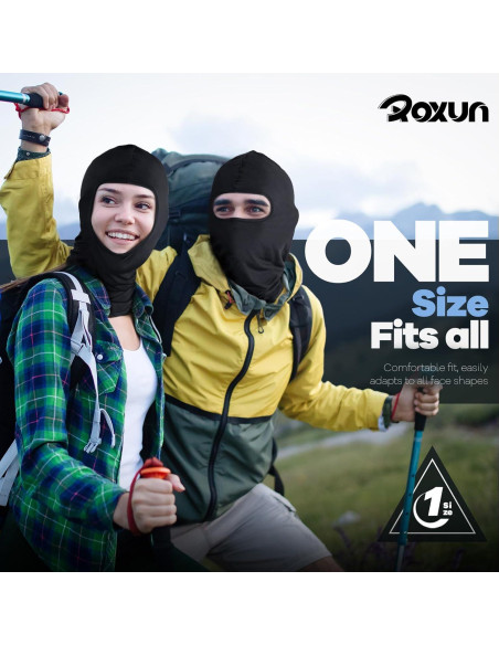 Máscara Balaclava ROXUN 5 Piezas Unisex Protección UV Máscara Balaclava ROXUN 5 Piezas Unisex Protección UV