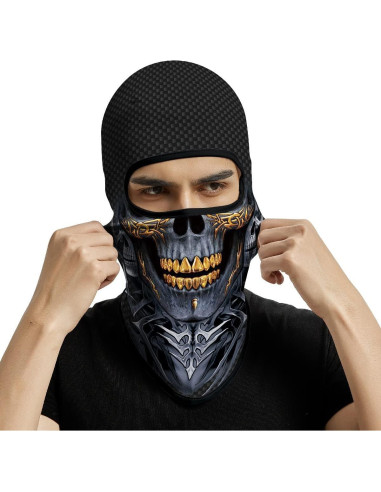 Máscara Balaclava Táctica Unisex para Esquí y Motocicleta