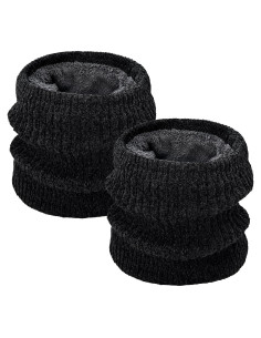 Paquete de 2 Calentadores de Cuello Térmicos Forro Polar