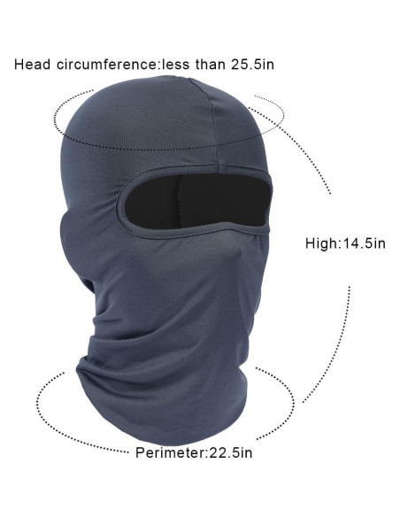 AXBXCX Paquete de 3 Máscaras Balaclava Livianas para Esquí - Transpirables y Multifuncionales AXBXCX Paquete de 3 Máscaras Balaclava Livianas para Esquí - Transpirables y Multifuncionales