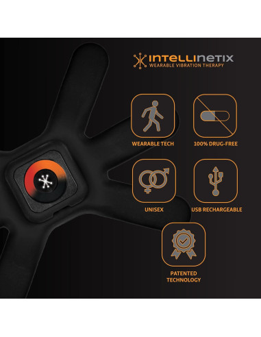 Envoltura Calor y Vibración Intellinetix para Alivio Muscular
