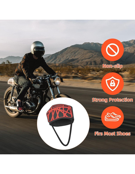 ROCKBROS Protector de Zapatos para Motocicleta 2 Unidades ROCKBROS Protector de Zapatos para Motocicleta 2 Unidades