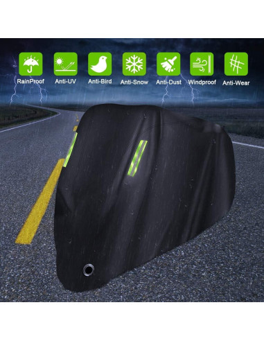 Cubierta de Motocicleta Gutupet Universal Impermeable 267 cm