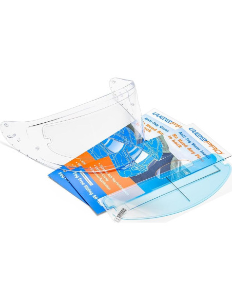 Película Antivaho Universal RVBASICS para Casco de Motocicleta Película Antivaho Universal RVBASICS para Casco de Motocicleta