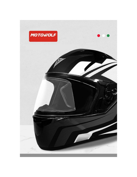 Parche Antivaho HD Motowolf para Casco - Visera Clara 29x9.5cm Parche Antivaho HD Motowolf para Casco - Visera Clara 29x9.5cm