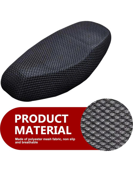 Funda de Asiento Universal DYEKNEE para Vehículo Eléctrico Negro Funda de Asiento Universal DYEKNEE para Vehículo Eléctrico Negro