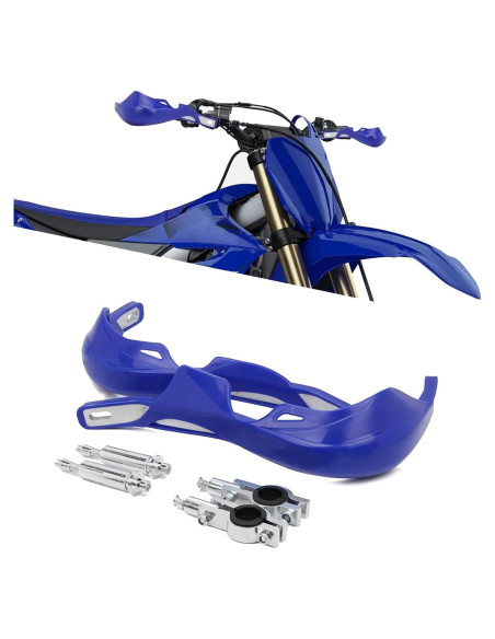 Guardias de Manos USTPO Universales para Motocicleta 22mm 28mm Azul Guardias de Manos USTPO Universales para Motocicleta 22mm 28mm Azul