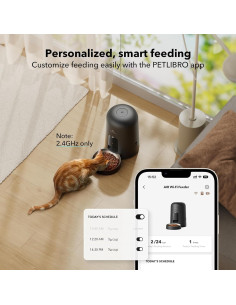 Dispensador Automático de Comida PETLIBRO 2L Wi-Fi Negro 2