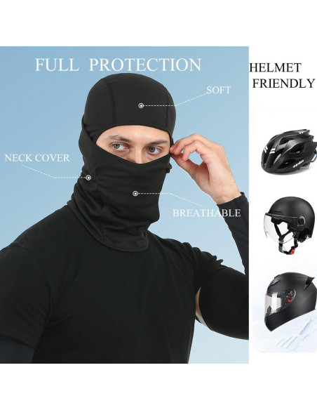 Máscara Balaclava Unisex Shiesty Transpirable para Esquí y Ciclismo Máscara Balaclava Unisex Shiesty Transpirable para Esquí y Ciclismo