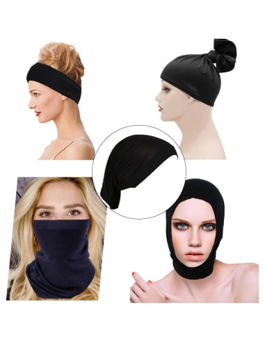 Gorro Hijab Elástico Yeieeo para Mujeres - Bufanda Transpirable 1/2/4 Piezas