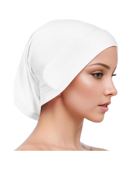 Gorro Hijab Elástico Yeieeo para Mujeres - Bufanda Transpirable 1/2/4 Piezas Gorro Hijab Elástico Yeieeo para Mujeres - Bufanda Transpirable 1/2/4 Piezas