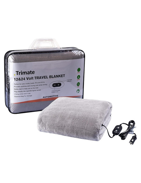 Manta Calentadora Eléctrica Trimate 139.7x101.6cm 3 Calores Manta Calentadora Eléctrica Trimate 139.7x101.6cm 3 Calores