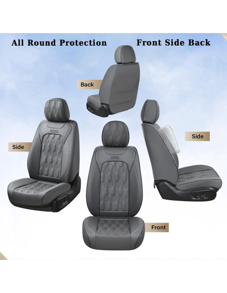 Cubierta de Asiento de Coche Coverado SCU009 Gris Relieve Cubierta de Asiento de Coche Coverado SCU009 Gris Relieve