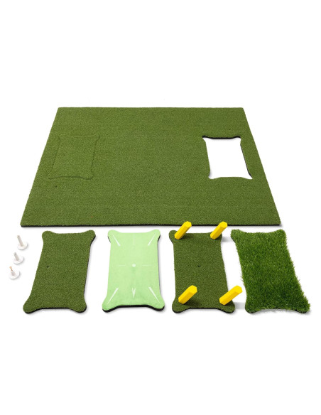 Alfombrilla de Golf GoSports PRO 152x122 cm con 5 Insertos Alfombrilla de Golf GoSports PRO 152x122 cm con 5 Insertos