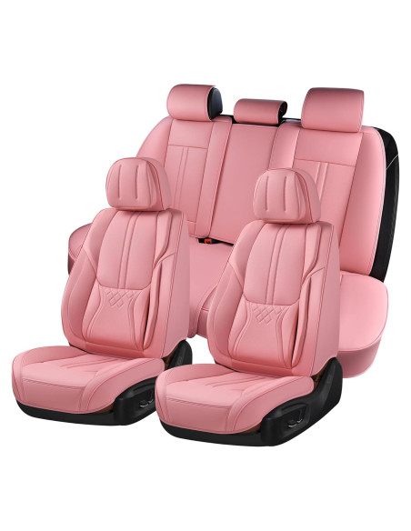 Juego Completo Fundas de Asiento BWTJF Rosa Impermeables Juego Completo Fundas de Asiento BWTJF Rosa Impermeables