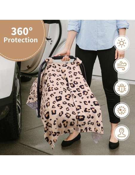 Cubierta de Asiento de Auto Rquite Leopardo para Bebé 104x80cm Cubierta de Asiento de Auto Rquite Leopardo para Bebé 104x80cm