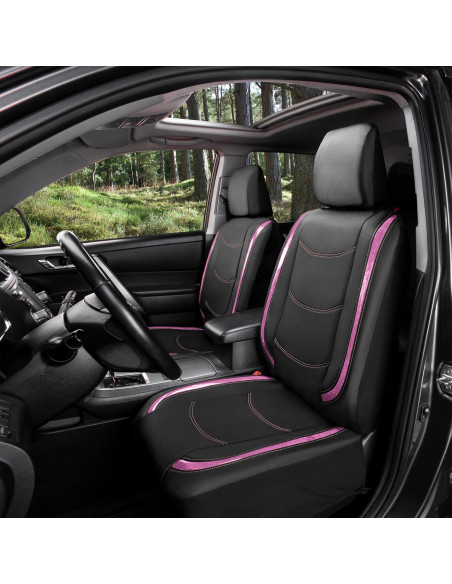 Cubiertas de Asiento de Coche TLH Rosa Galaxy Deluxe Universal Cubiertas de Asiento de Coche TLH Rosa Galaxy Deluxe Universal