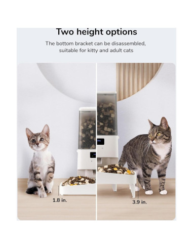 Comedero Automático FUKUMARU 5L para Gatos y Perros WiFi