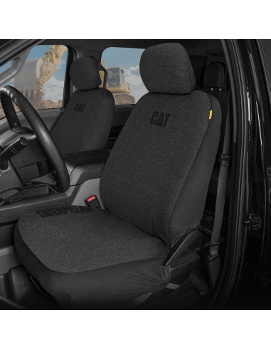 Cubiertas de Asiento para Automóvil Cat Tela Jersey Gris
