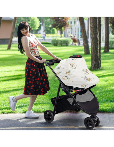 Funda de Asiento de Coche Multiusos xigua Dragon para Bebés Funda de Asiento de Coche Multiusos xigua Dragon para Bebés