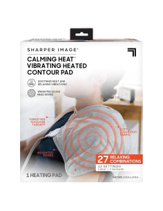 Almohadilla Térmica Vibrante Sharper Image 36.83x36.83cm 12 Configuraciones