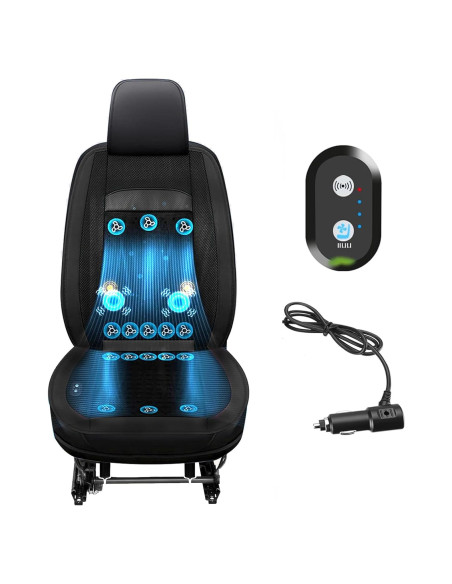 Cojín de Asiento de Coche Ventilado LGNORA 12V con Masaje Cojín de Asiento de Coche Ventilado LGNORA 12V con Masaje