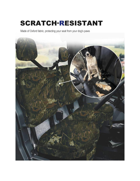 Funda de Asiento UTV ZIDIYORUO Camo para Can Am Defender 2016-2025 Funda de Asiento UTV ZIDIYORUO Camo para Can Am Defender 2016-2025