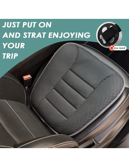 Cojín de Asiento de Coche AEROiVi 3D Transpirable Antideslizante Cojín de Asiento de Coche AEROiVi 3D Transpirable Antideslizante