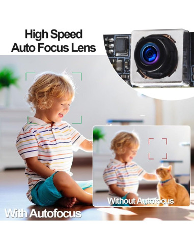Cámara USB MMlove 16MP FHD Enfoque Automático Micrófono